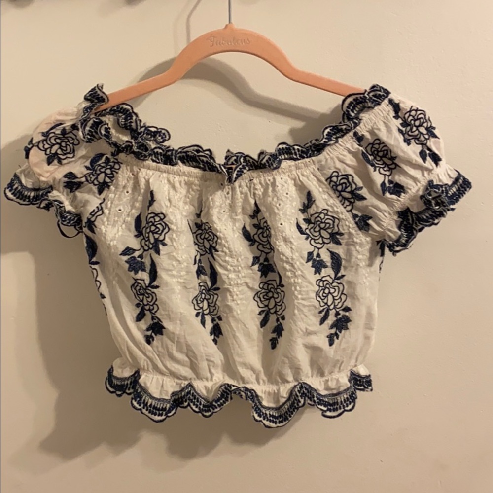 Forever 21 off the shoulder top